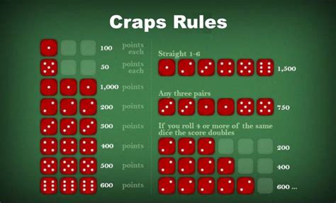 craps casino regeln